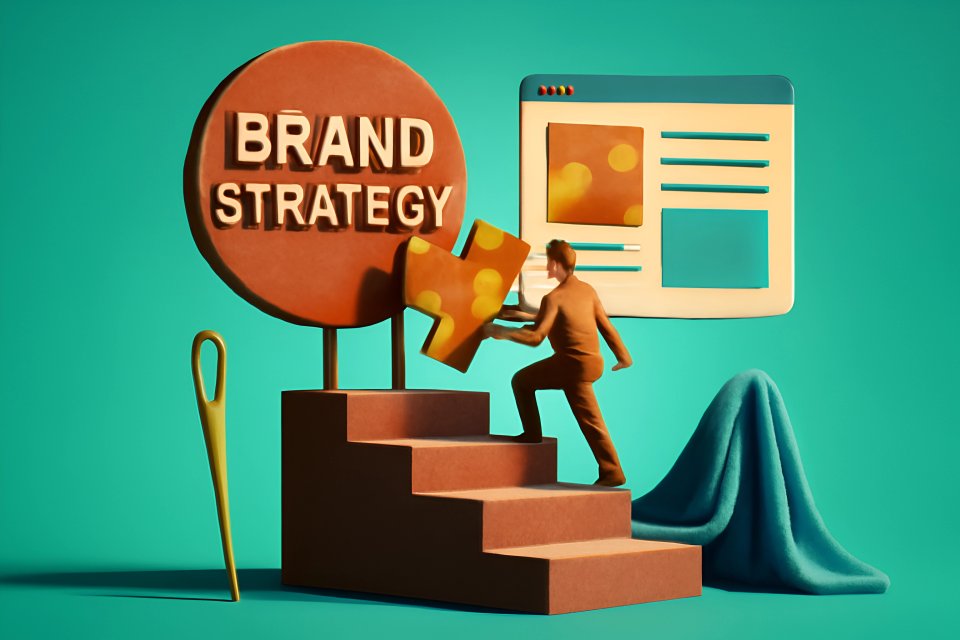 Puzzle piece in brand strategy
