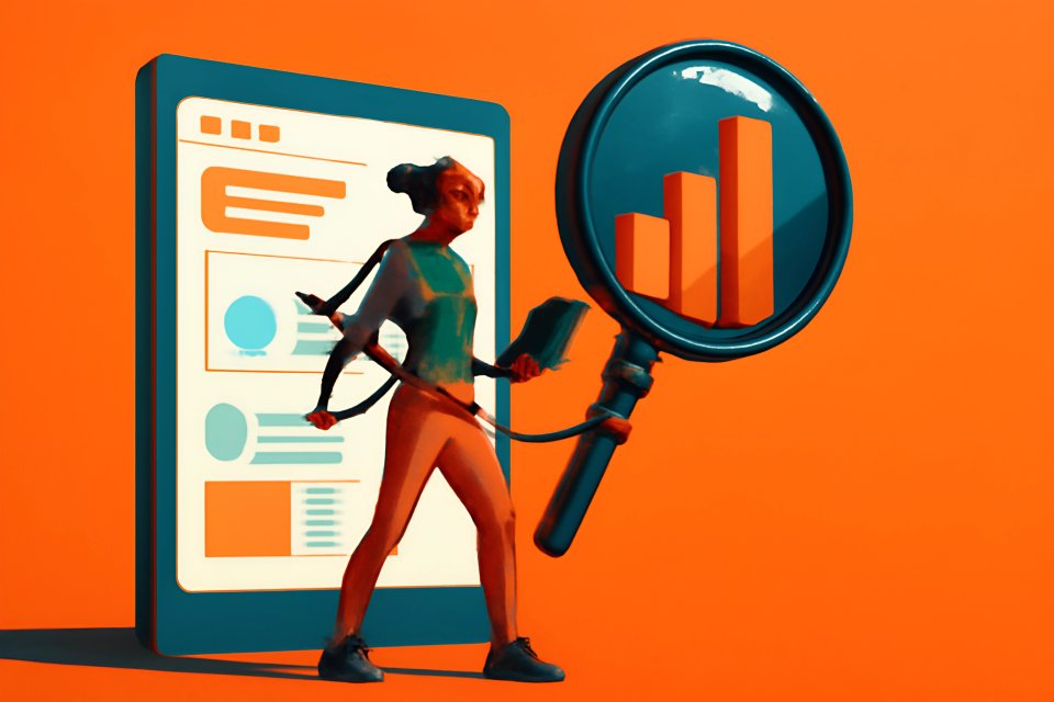 Visuelle Analyse von Datentrends