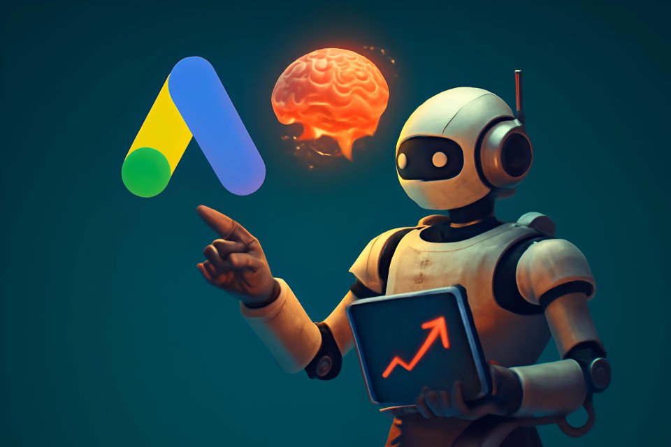 Robot som analyserer markedsdata