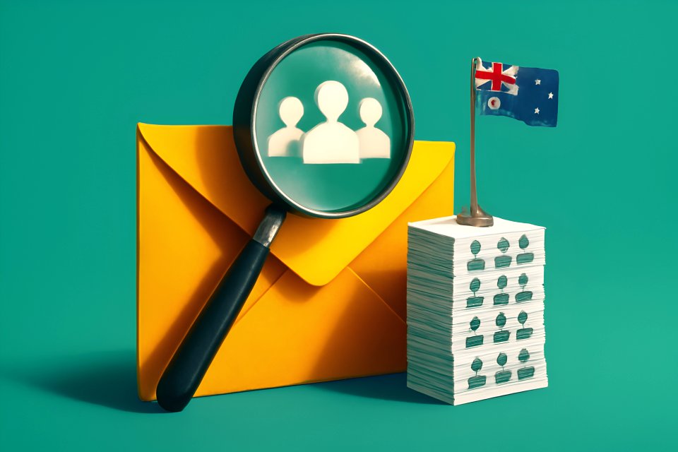 Magnifying glass on Australian demographics